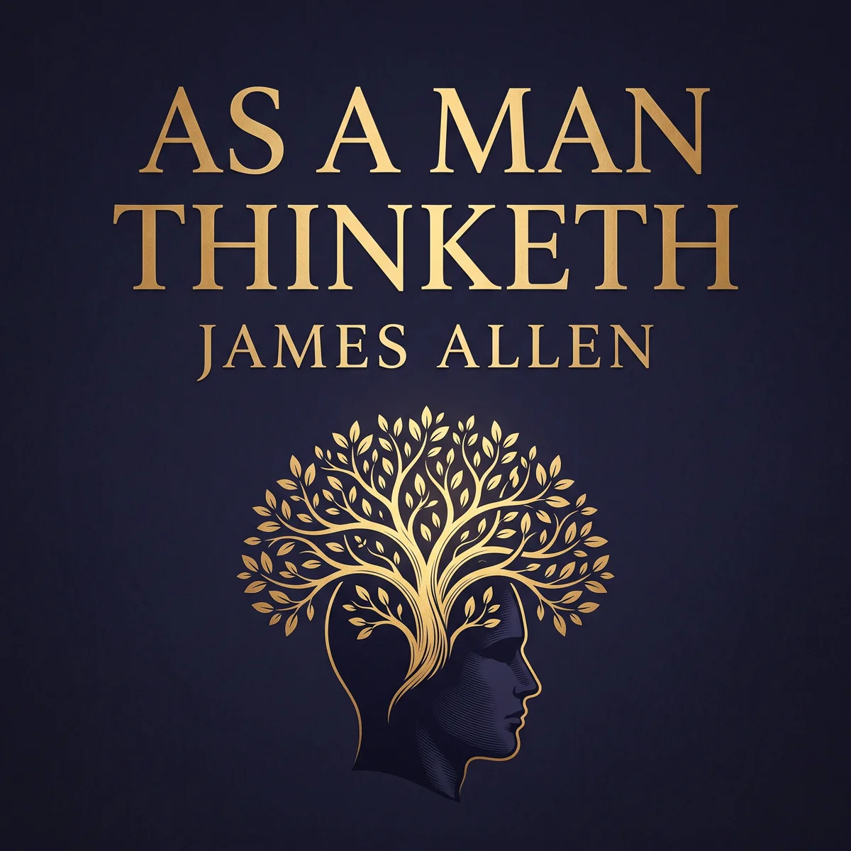 Cover of As a Man Thinketh by James Allen, audiobook