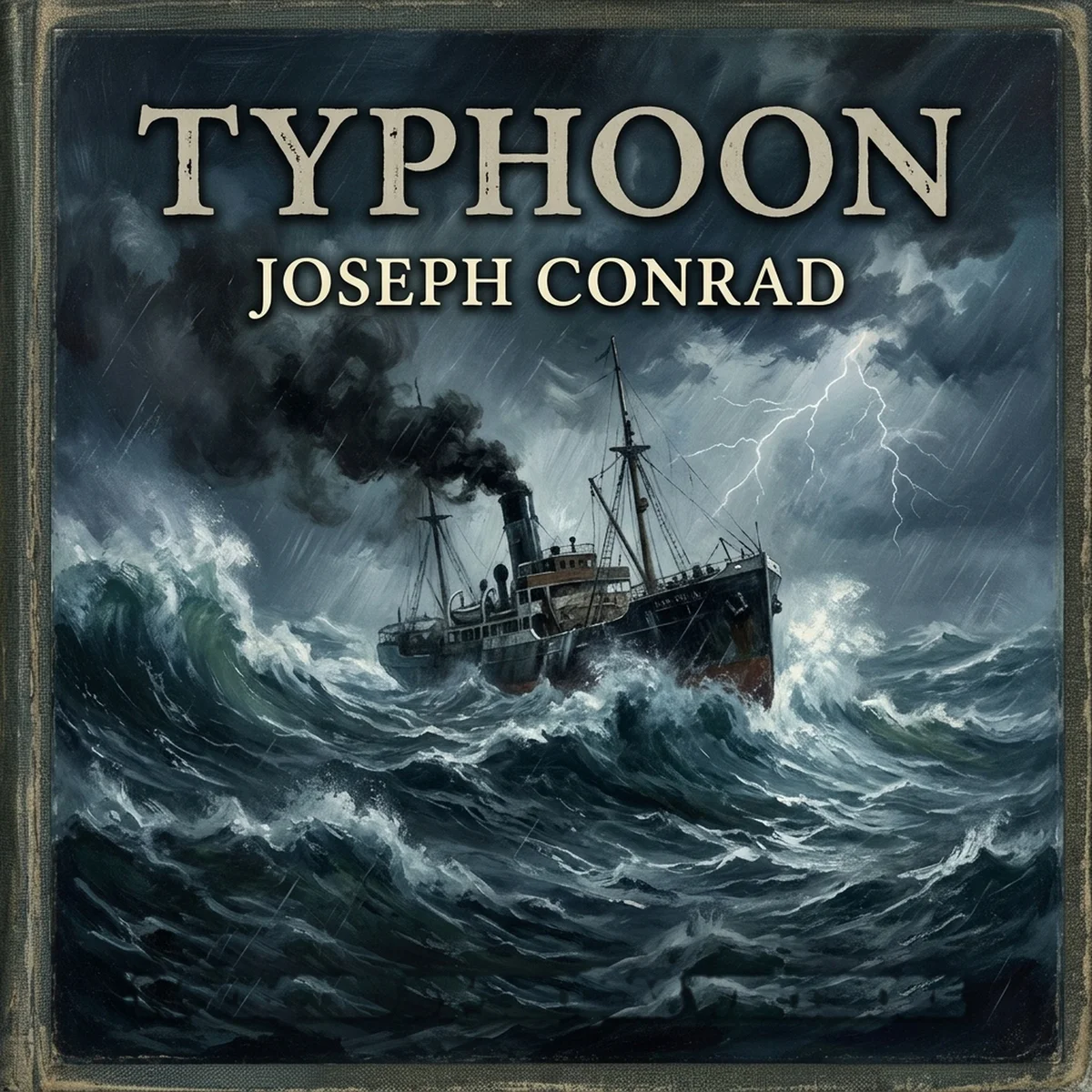 Cover of Typhoon by Joseph Conrad, audiobook